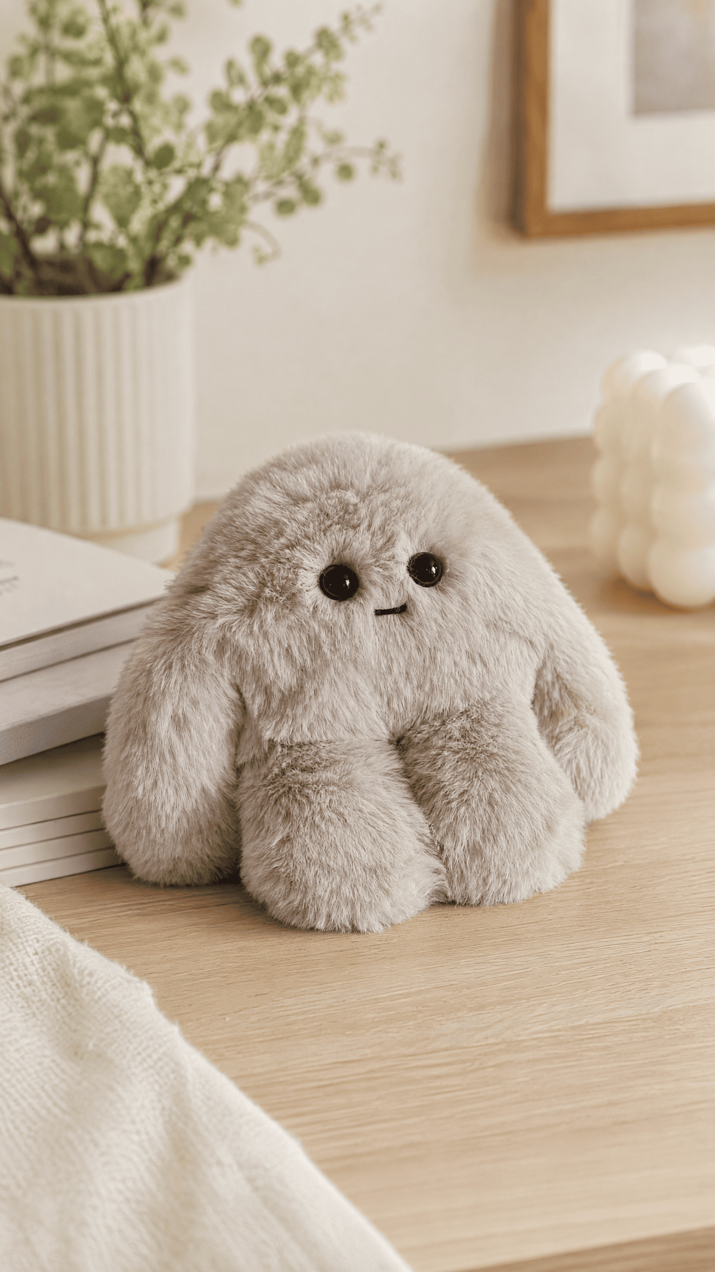 Puff, a handmade plush toy